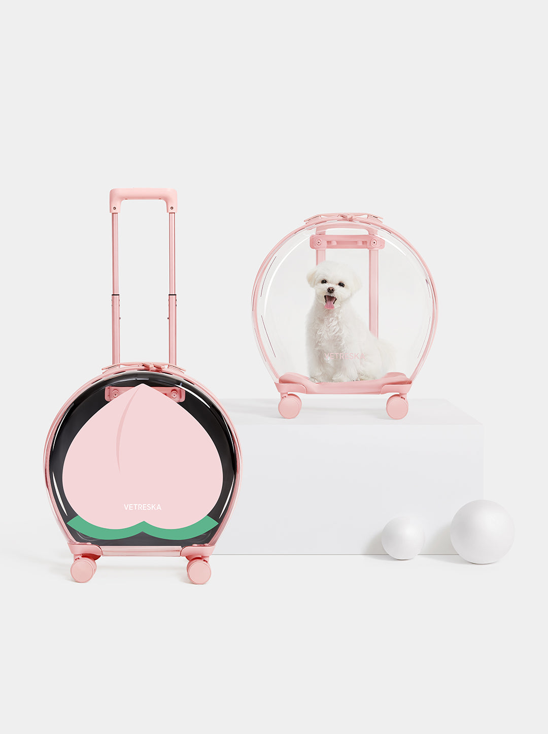 Bubble Pet Carrier - Pink