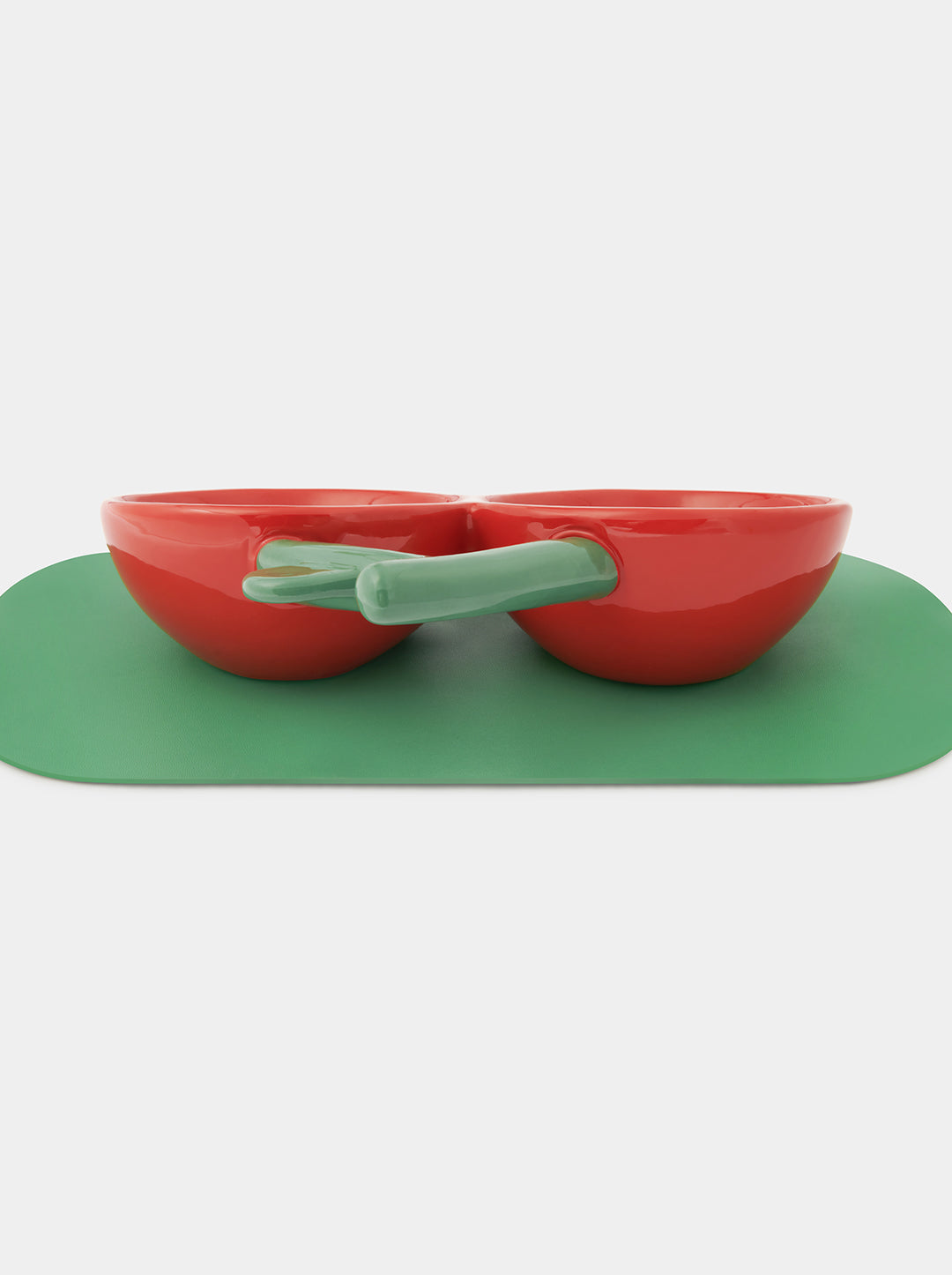 Cherry Ceramic Pet Bowls