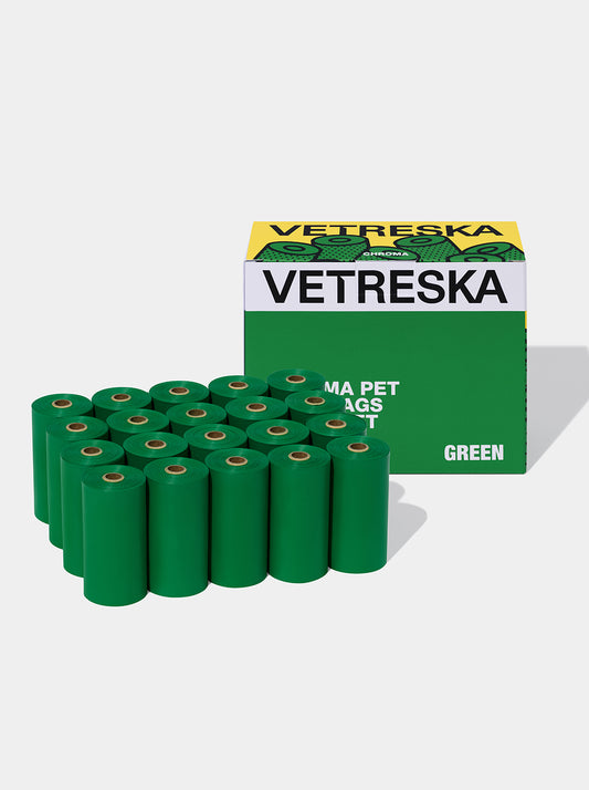 Chroma Pet Poop Bags - Green