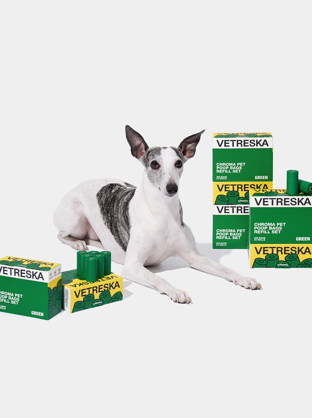 Chroma Pet Poop Bags - Green