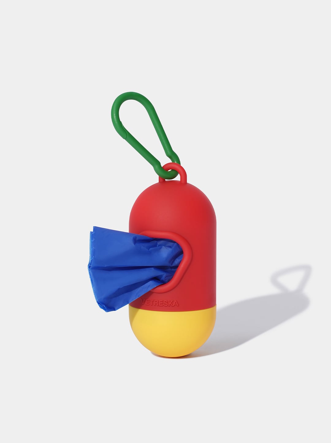 Chroma Poop Bags & Dispenser Set - Red