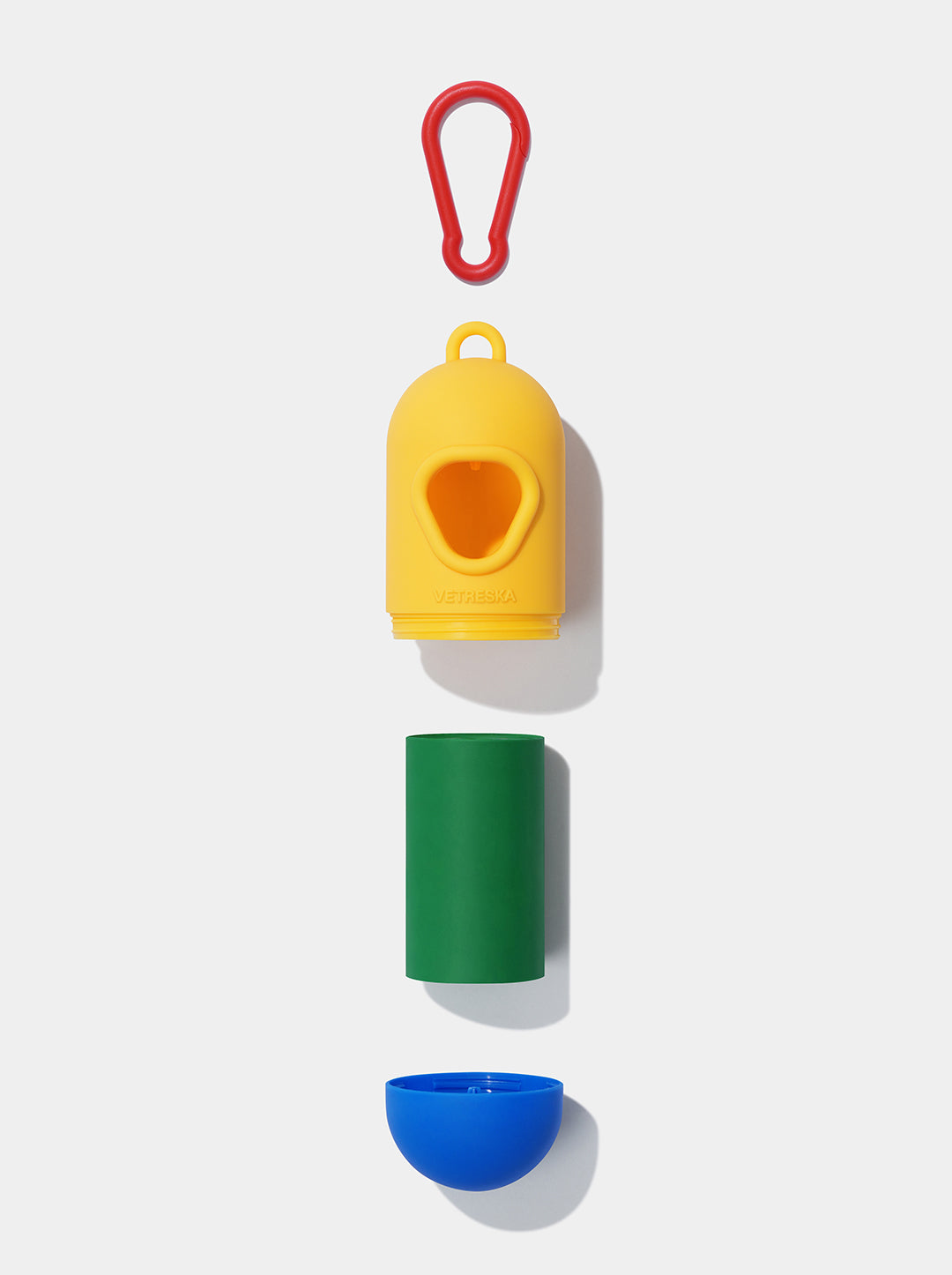 Chroma Poop Bags & Dispenser Set - Yellow