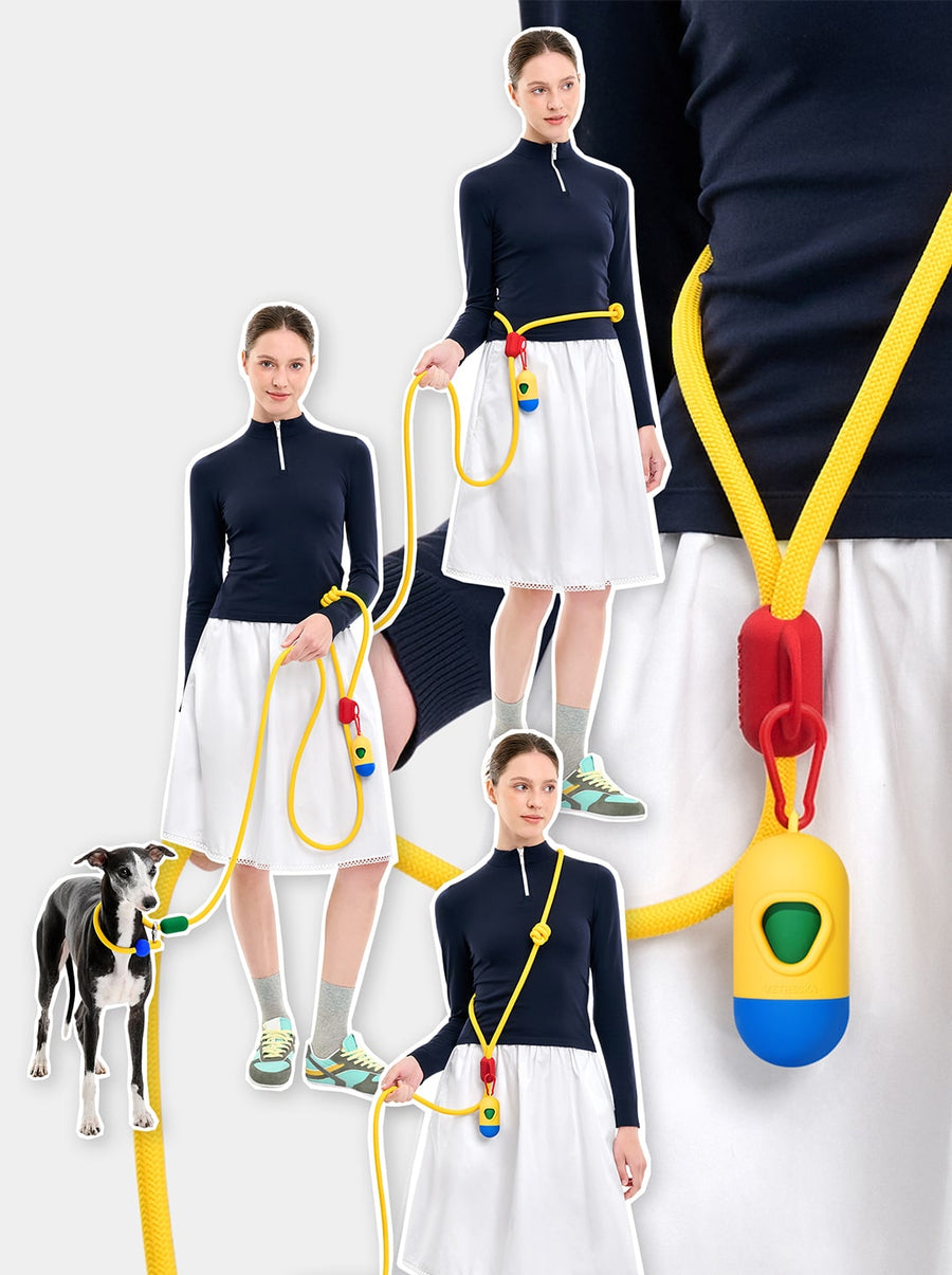 Connect Hands-Free Rope Leash - Chroma