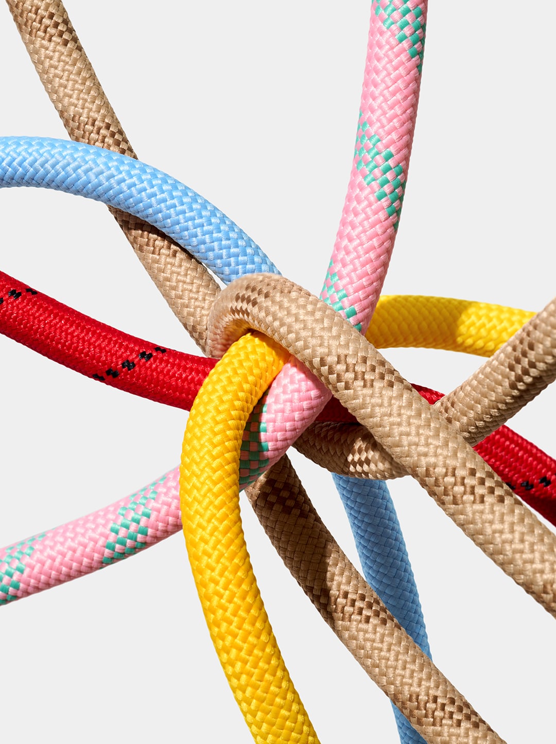 Connect Hands-Free Rope Leash - Coffee