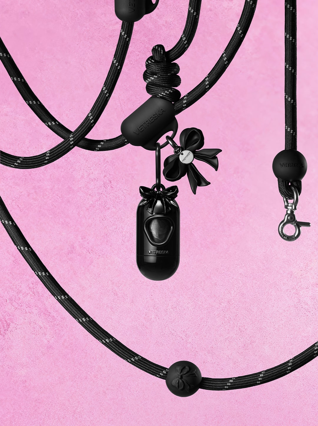 Connect Hands-Free Rope Leash – Bow de Noir