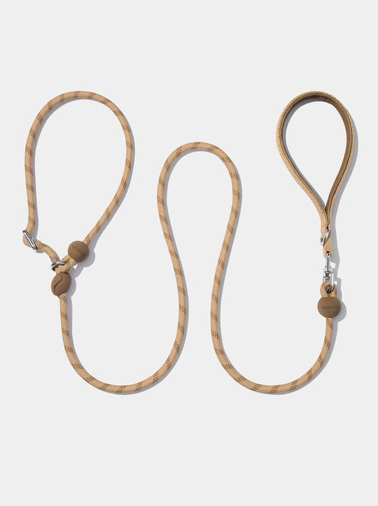 Connect Lite Hands-Free Rope Leash For Pets - Coffee