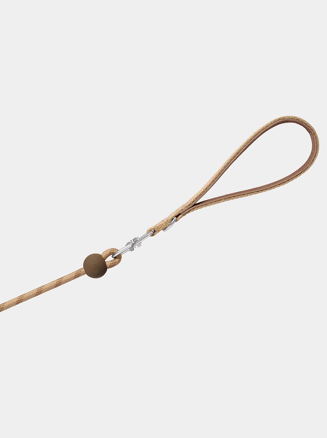 Connect Lite Rope Leash for Pets - Coffee