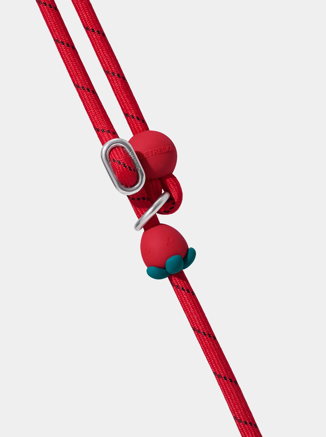 Connect Lite Rope Leash for Pets - Strawberry