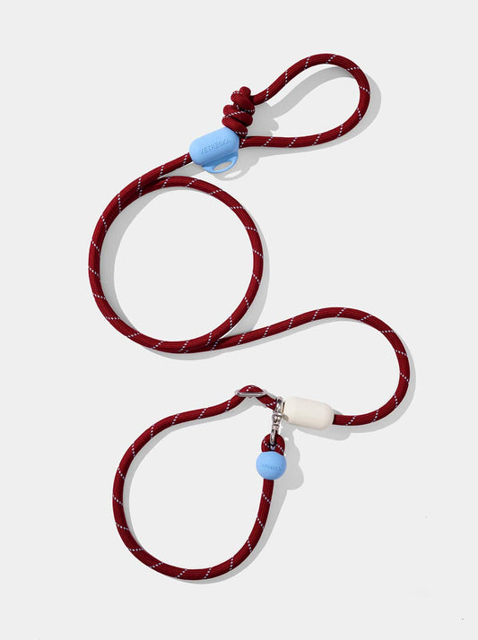 Connect Hands-Free Rope Leash – Mist & Merlot