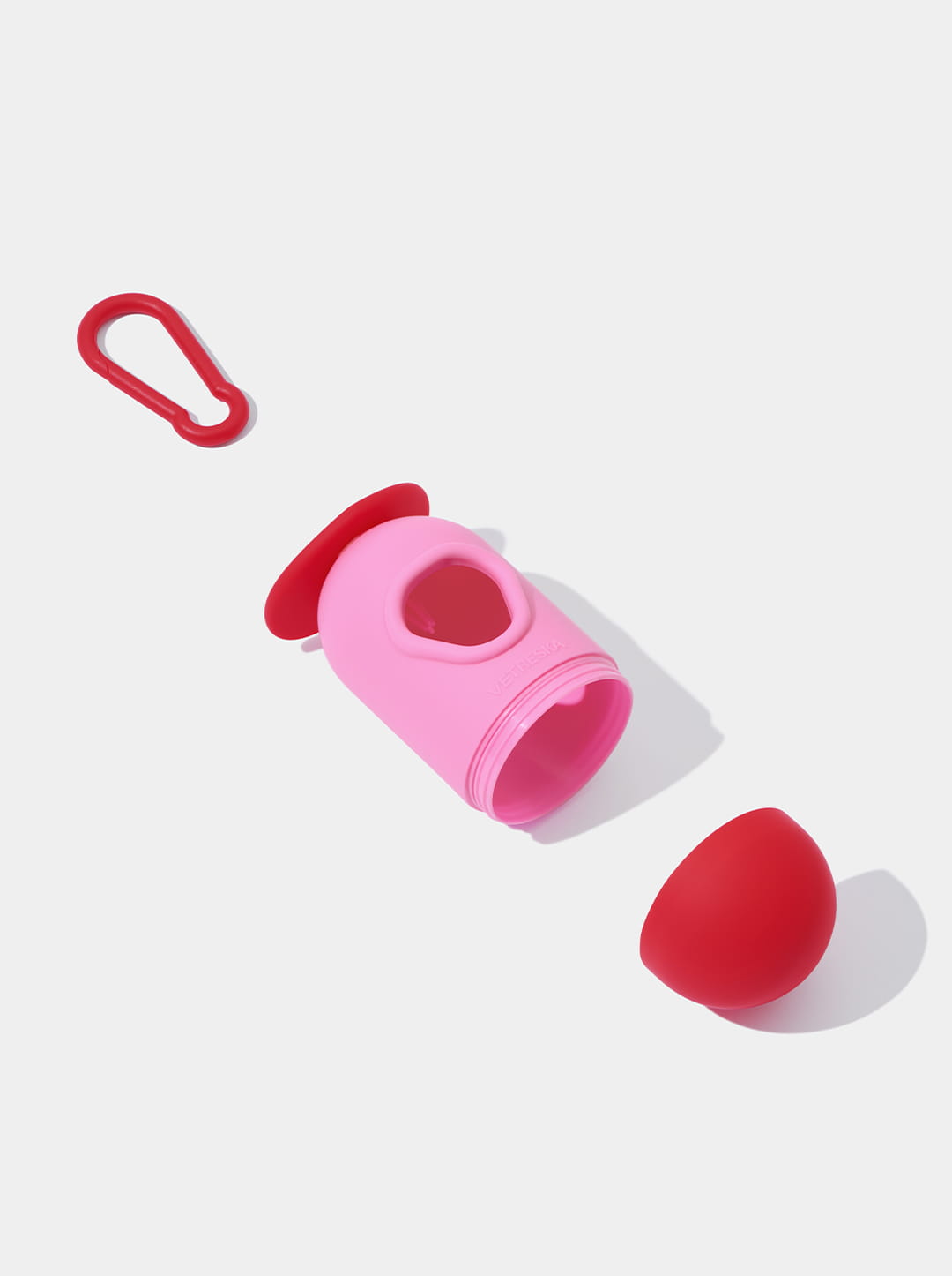 Crush & Blush Poop Bags & Dispenser Set