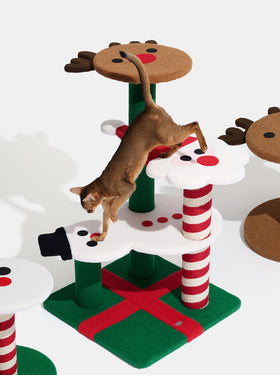 Festive Cat Climber - Festive Friends