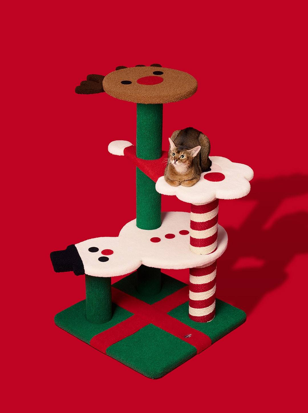 Festive Cat Climber - Festive Friends