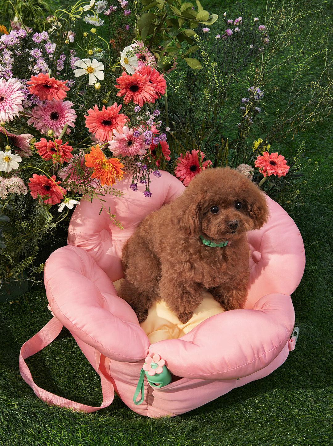 Dancing Florals authentic Designed Pet Bed