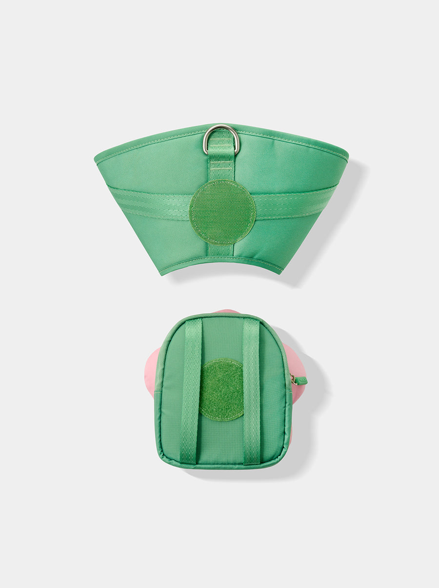 Flora Pet Backpack, Harness & Leash 3 In 1 Set