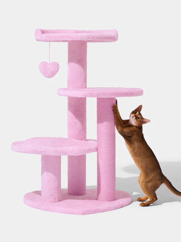 Heartpurrink & Heartpurrple Cat Climber Combo