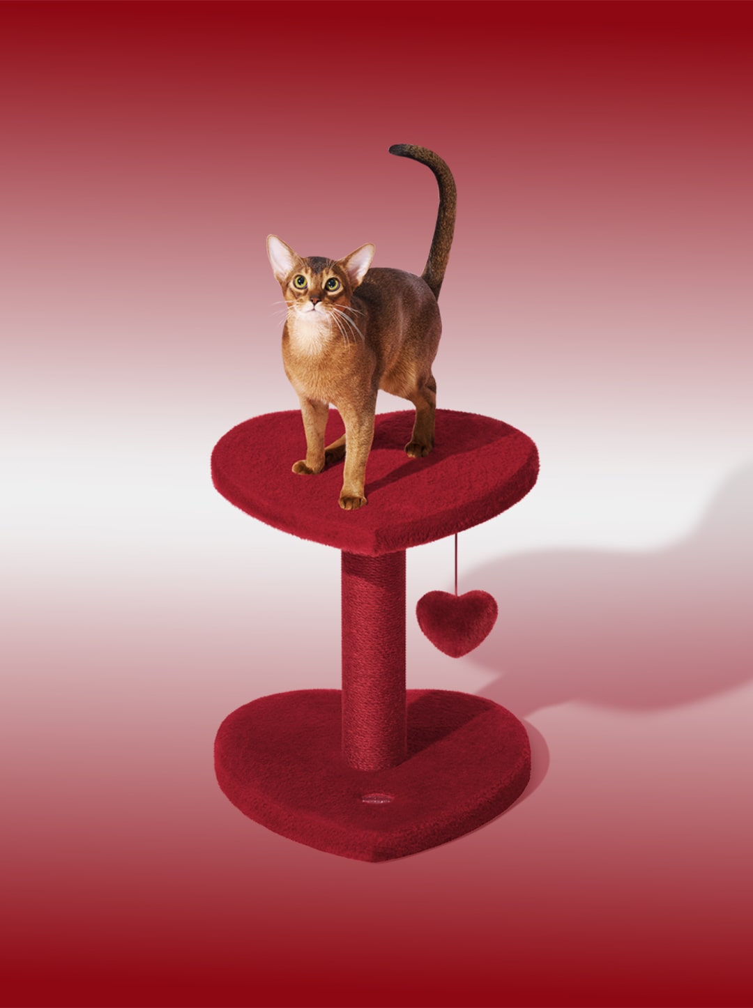 Heartpurrouge Cat Climber