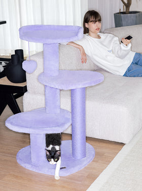 Heartpurrple Cat Climber (Four Platforms)