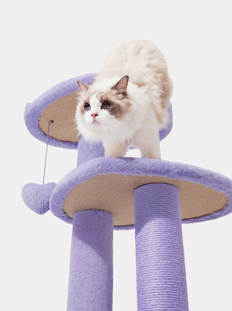 Heartpurrple Cat Climber (Four Platforms)