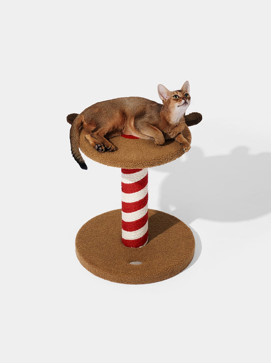 Festive Cat Climber - Jolly Reindeer