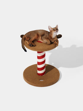Festive Cat Climber - Jolly Reindeer