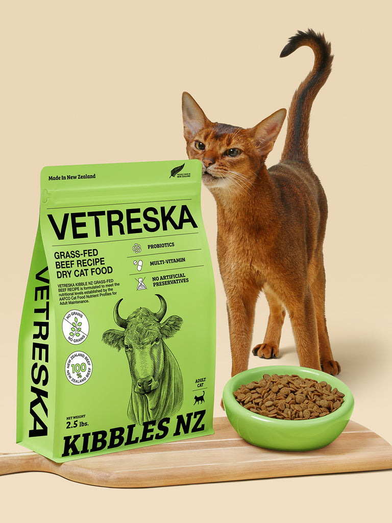 Kibbles NZ – Grass-Fed Beef Recipe (Adult Cats)