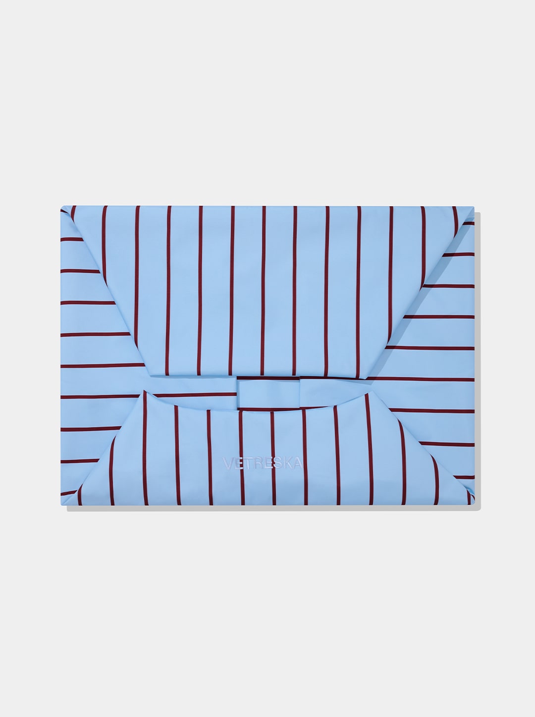Mist And Merlot Pet Sofa - Azure & Stripes