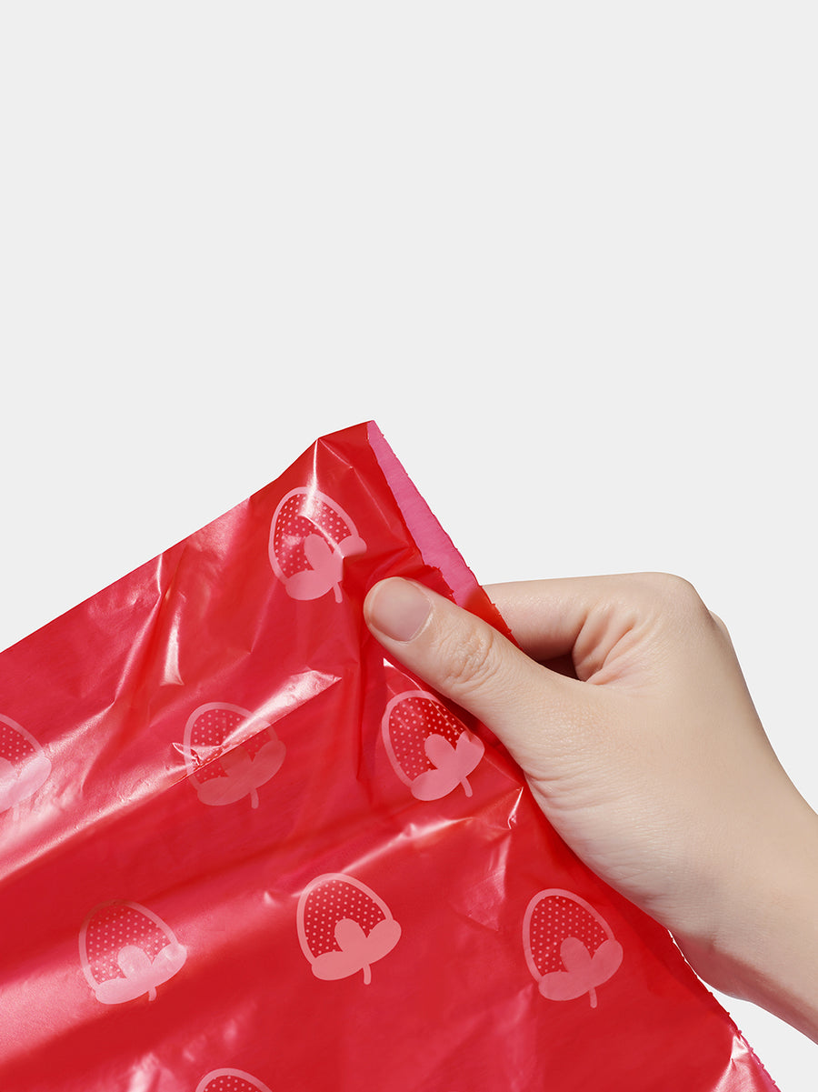 Strawberry Poop Bags