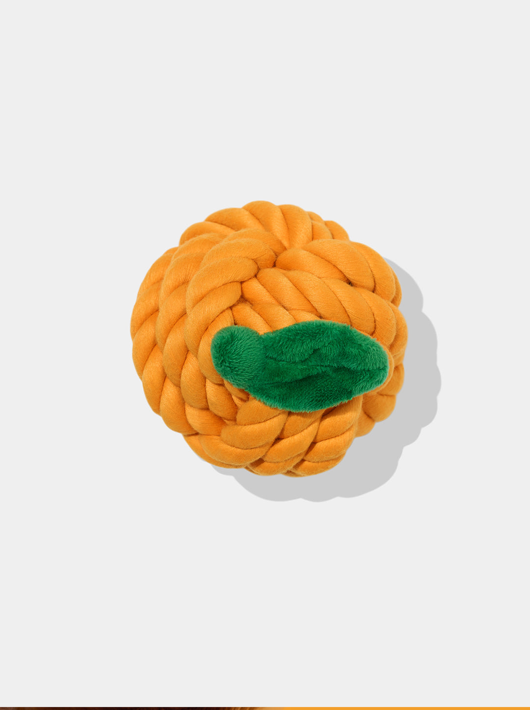 Tangerine Knot Rope Toy