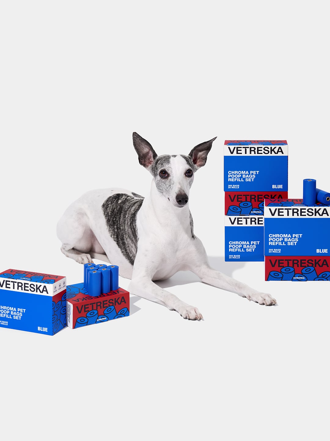Chroma Pet Poop Bags - Blue