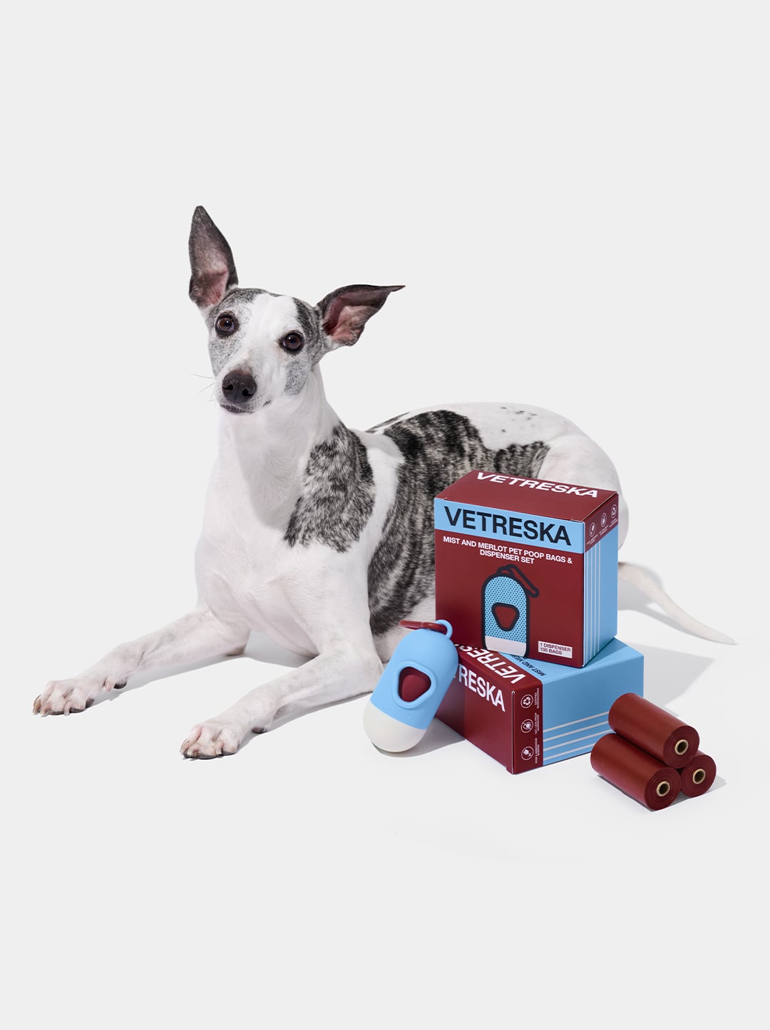 Mist & Merlot Poop Bags & Dispenser Set