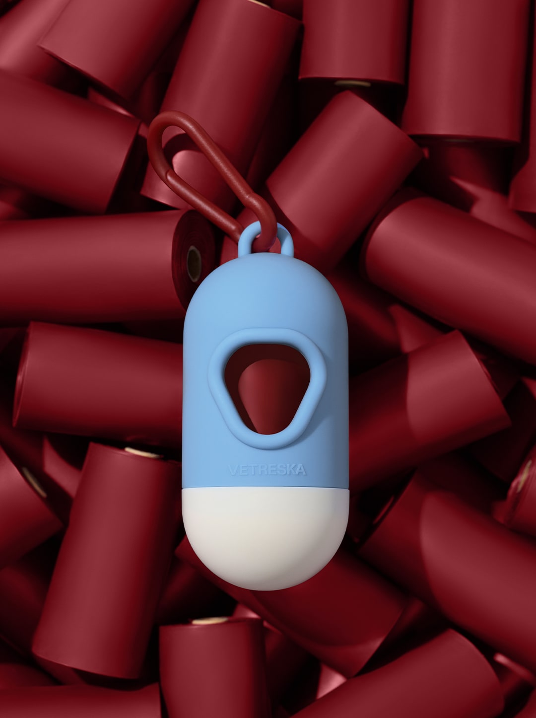 Mist & Merlot Poop Bags & Dispenser Set