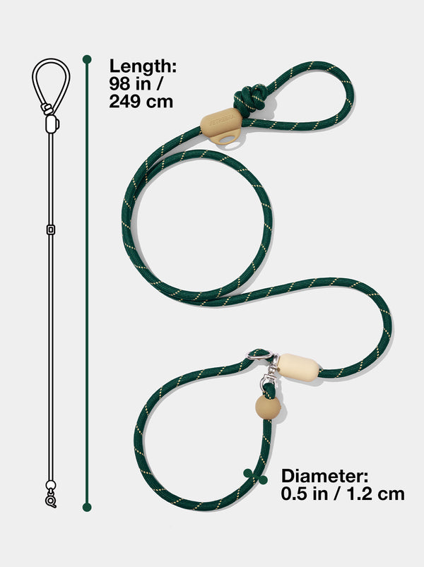 Connect Hands-Free Rope Leash – Santal Forest