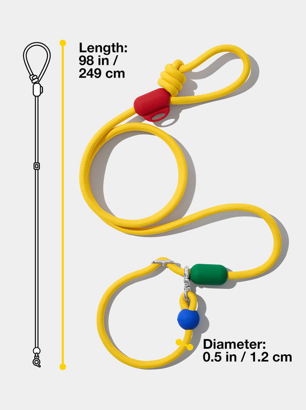 Connect Hands-Free Rope Leash - Chroma