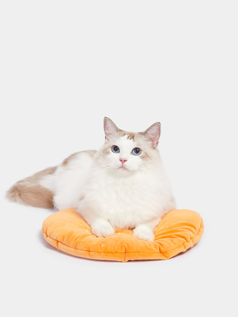 Vetreska-Tangerine Rattan Pet Bed